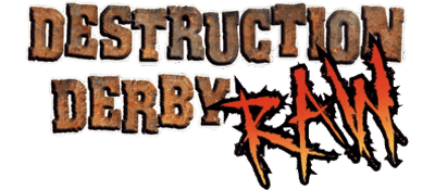 Destruction Derby Raw logo for Playstation